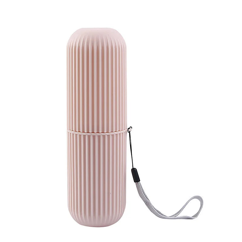 Portable Toothbrush & Toothpaste Travel Case — Waterproof Protection for On-The-Go Oral Care