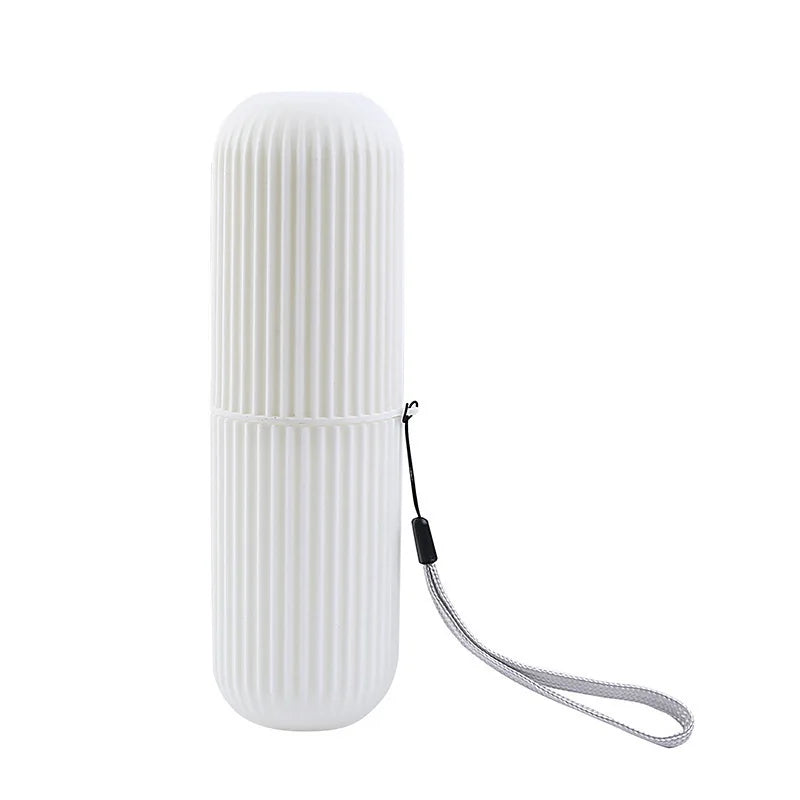 Portable Toothbrush & Toothpaste Travel Case — Waterproof Protection for On-The-Go Oral Care